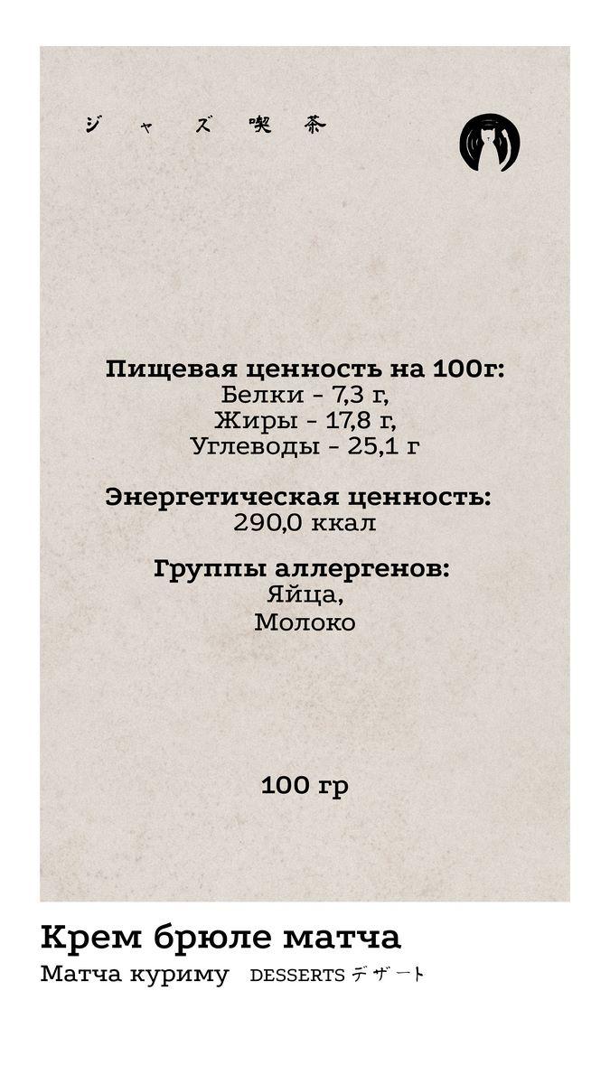 Десерты 7 КБЖУ