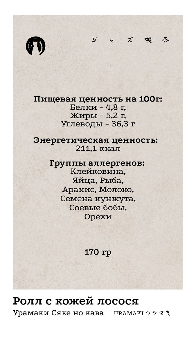 Урамаки 5 КБЖУ