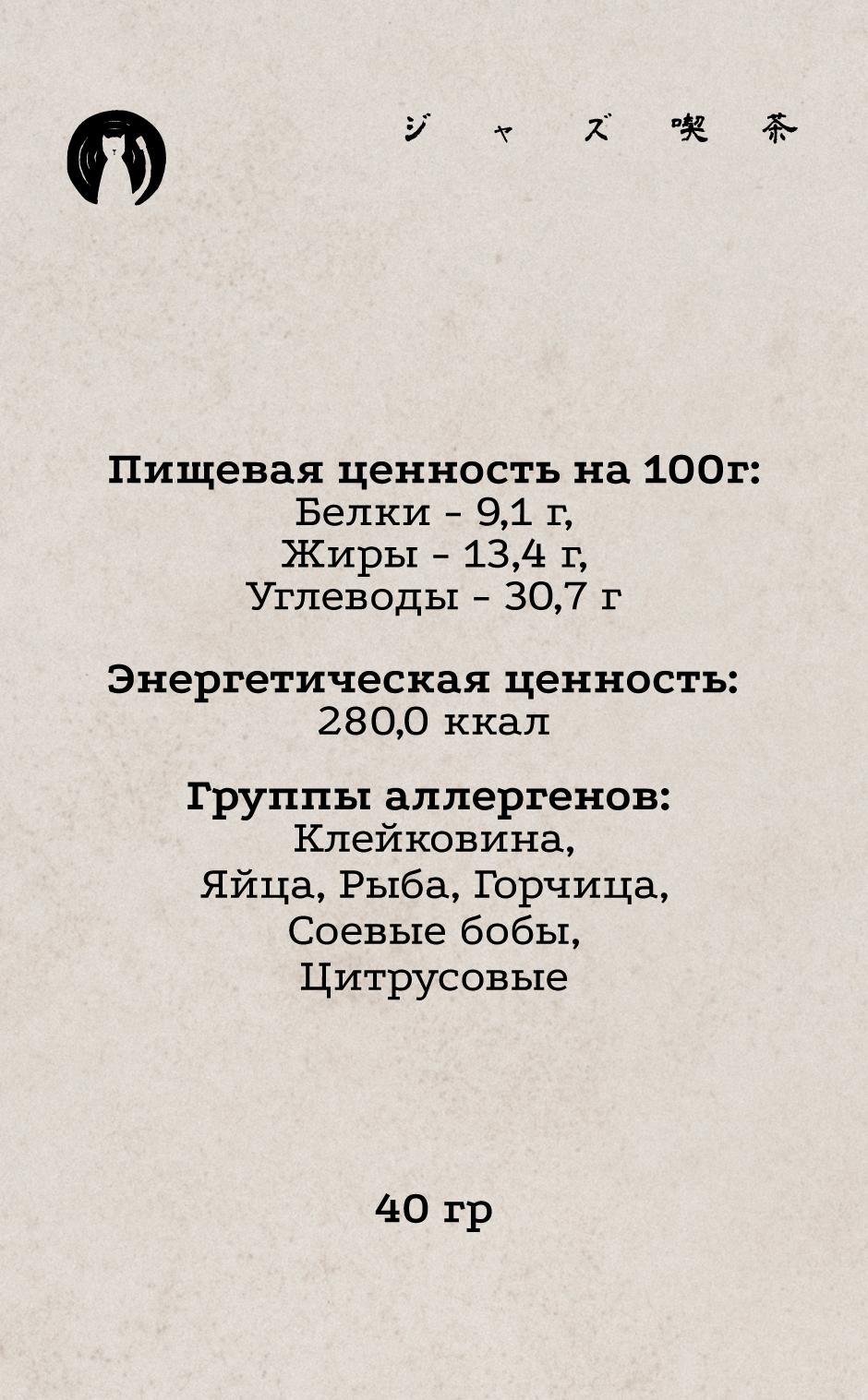 Хендролл 1 КБЖУ